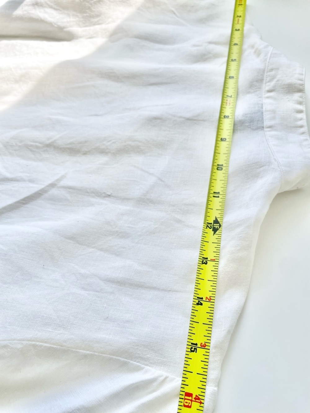 Ralph Lauren Cream Pintuck Button-Front Blouse - Picture 16 of 16
